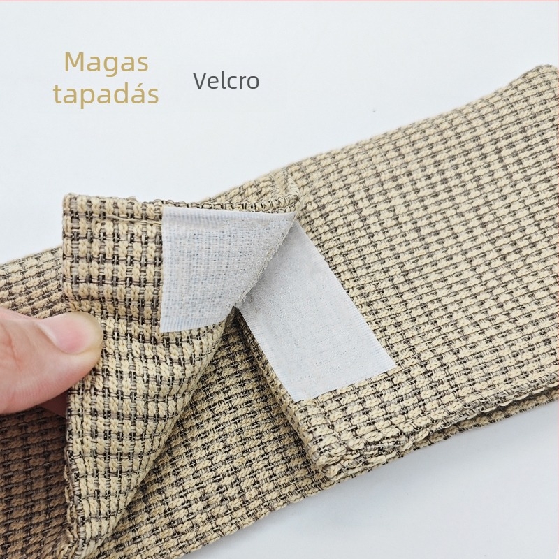 Textil függönyökhöz Velcro-pántok — pár, modern letisztult stílus, fúrás nélkül