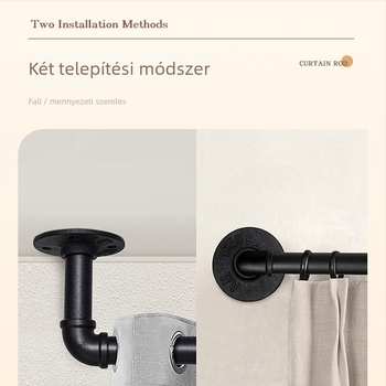 Tongmao függönyrúda, szénacél, modern egyszerű stílus, testreszabható