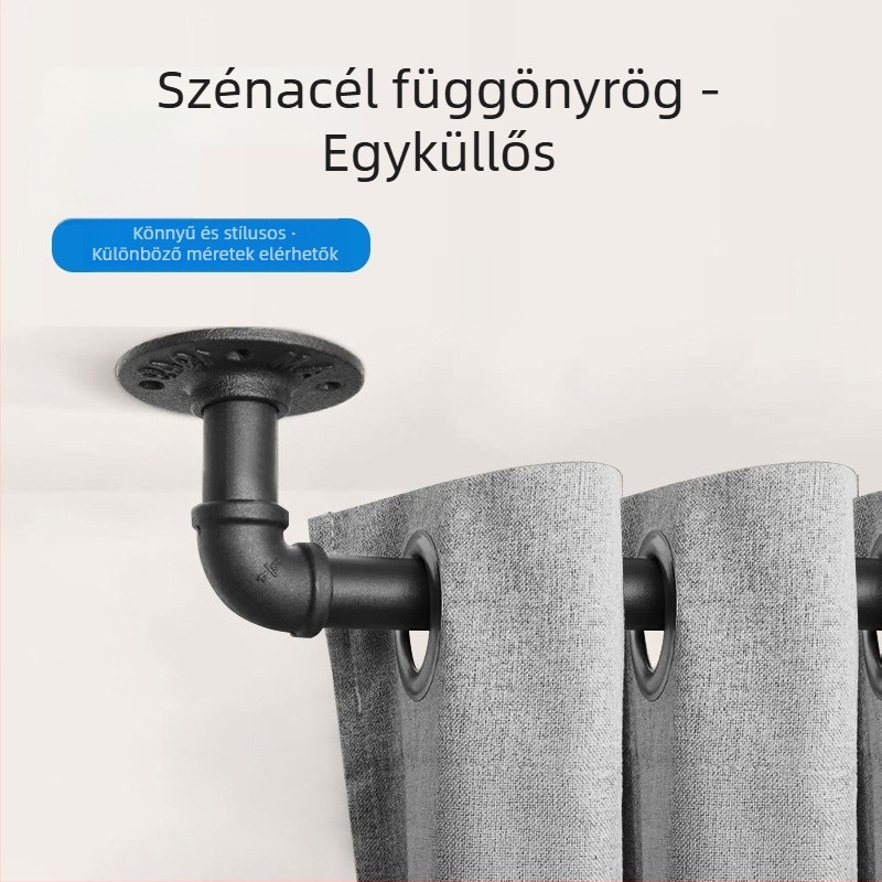 Tongmao függönyrúda, szénacél, modern egyszerű stílus, testreszabható