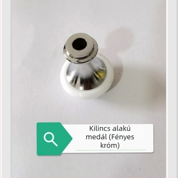 Kéz formájú medál, cinkötvözetből
