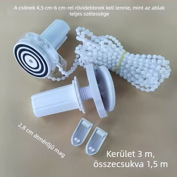 Univerzális fúrás nélküli redőny kiegészítők – fejhez tartó vezérlő, bővíthető és teleszkópos kézi húzás