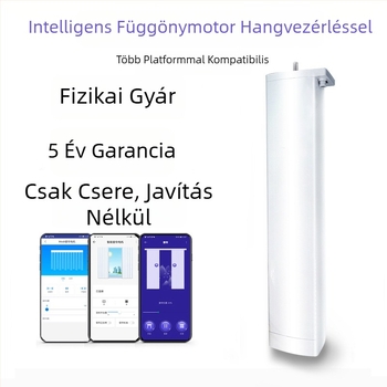 Elektromos függöny sín, teljesen automata, vezérlés alkalmazáson keresztül és hangutasítások, rejtett kígyó alakú sín