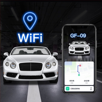 GF09 GPS nyomkövető WiFi-vel, SOS és geofence riasztásokkal, 10 méteres pozicionálás, 96 órás polimer akkumulátor