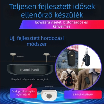 Beidou GPS Lokátor időseknek és gyerekeknek – Modell B15-B, GPS pontosság 0–30 m, riasztási módok: rezgés, SOS, mobil, kerítés