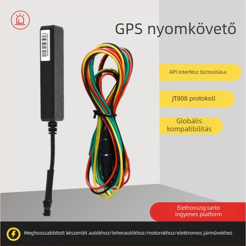 Beidou GPS jármű tracker lopás elleni funkcióval, motorkerékpárok és elektromos járművek számára