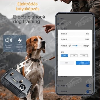 Kutyák GPS nyomkövető | IP65 vízálló | GPS pontosság akár 3 m | Több riasztás: rezgés, SOS, mobilriasztás, geofence, gyorsulási riasztás | Akkumulátor 4000 mAh, akár 25 nap