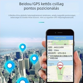 Beidou járműbe szerelhető GPS nyomkövető kábel autókhoz, motorkerékpárokhoz és elektromos járművekhez, gyorshajtás riasztás