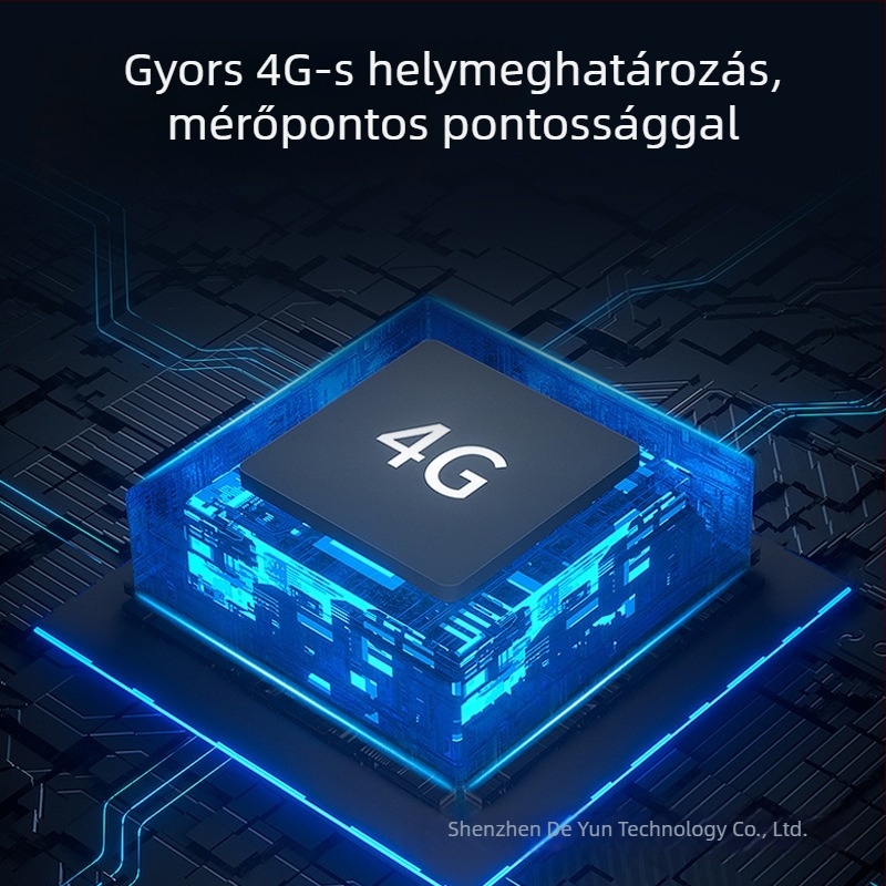 GPS nyomkövető eszköz L16 a Deyun Guardtól – Vezeték nélküli, GPS pontosság 5 m, 3 éves akkumulátor-üzemidő, valós idejű nyomkövetés, riasztási módok: rezgés, mobilriasztás, kerítésriasztás, sebességtúllépés