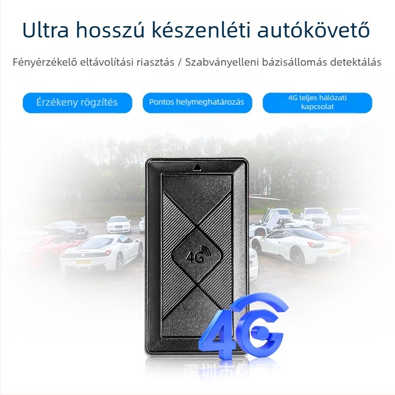 GPS nyomkövető eszköz L16 a Deyun Guardtól – Vezeték nélküli, GPS pontosság 5 m, 3 éves akkumulátor-üzemidő, valós idejű nyomkövetés, riasztási módok: rezgés, mobilriasztás, kerítésriasztás, sebességtúllépés