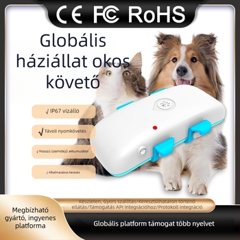 Gépközles helymeghatározó háziállatoknak, idős embereknek és gyerekeknek; GPS pontosság 1–10 m; riasztási módok: rezgés, SOS, kerítés, túllépés sebesség; IP67 vízálló; készenléti üzem ~2 nap; modell C032