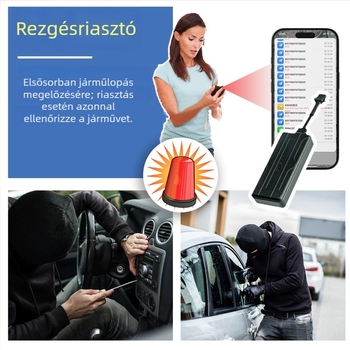 4G GPS nyomkövető valós idejű nyomon követéssel flottakezeléshez, üzemanyag- és áramkimaradás riasztásokkal