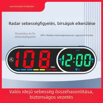 HUD autófej kijelző K-11 univerzális Beidou GPS USB 130 g