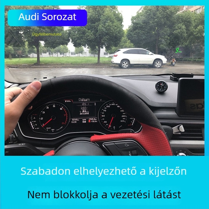 Yi Tu A100 OBD HUD autóhoz LED kijelzővel, 1296 felbontás, OBD-tápellátás