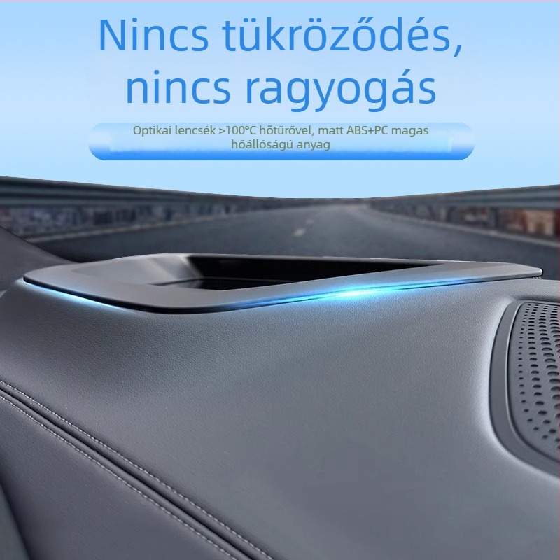 Mercedes-Benz E HUD védőfedél gyors telepítés Soft Glass anyaggal kompatibilis 24 modellhez