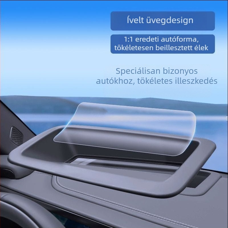 Mercedes-Benz E HUD védőfedél gyors telepítés Soft Glass anyaggal kompatibilis 24 modellhez