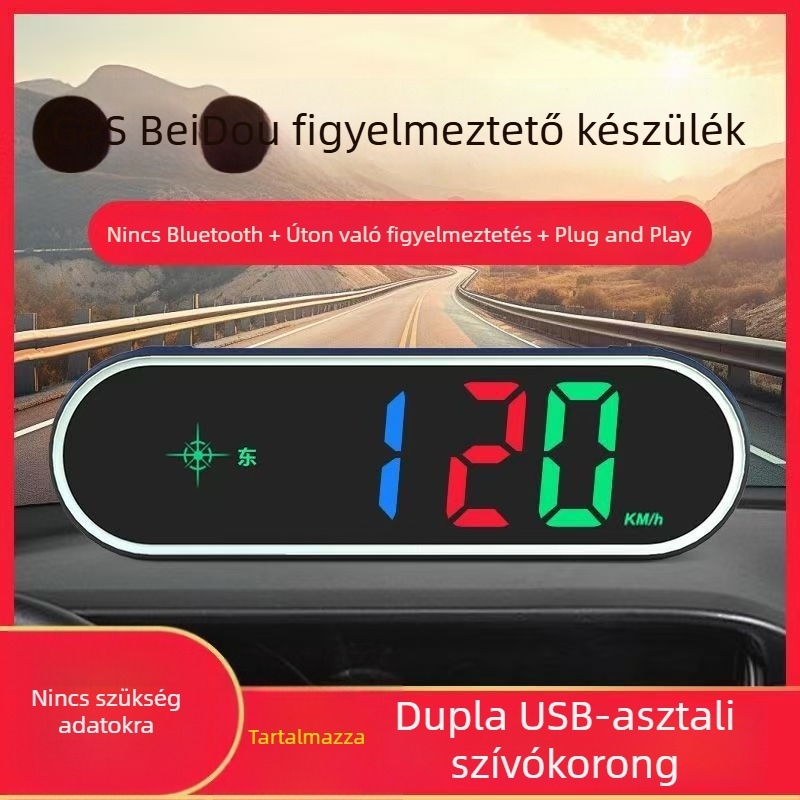 Beidou HUD-val és hangos figyelmeztetéssel ellátott sebességmérő radar, MSD-001, Telescopic Official