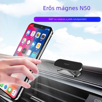 Yesido mágneses forgó autótelefon-tartó, ötvözetből készült