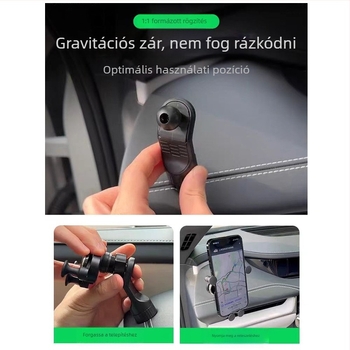 Xiaomi SU7-kompatibil autós telefontartó a műszerfalon, navigációhoz fixen