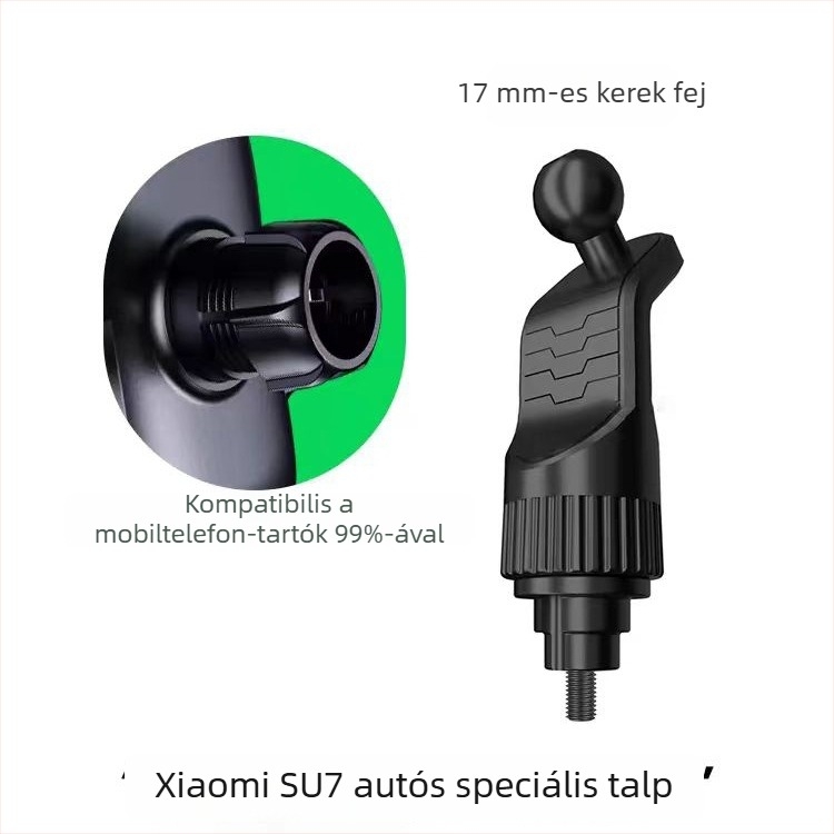 Xiaomi SU7-kompatibil autós telefontartó a műszerfalon, navigációhoz fixen
