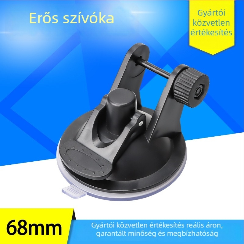 Autóba szerelhető telefontartó erős szívófejjel, 4KG+ tapadás, XFH, műanyag