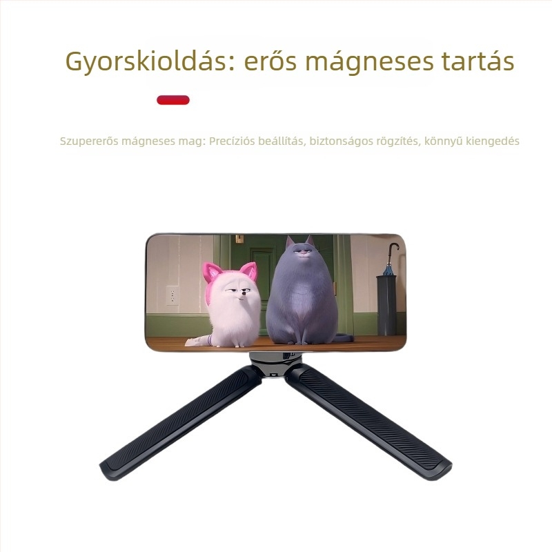 Élő közvetítéshez való telefon-tartó — ötvözet, univerzális, testreszabható