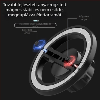 MagSafe körkörös mágneses autótelefon-tartó – fő alkatrészek és kiegészítők