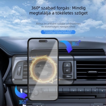 MagSafe körkörös mágneses autótelefon-tartó – fő alkatrészek és kiegészítők