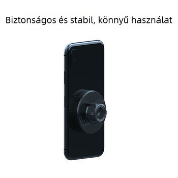 Autós telefon-tartó, univerzális, erős szívóerővel, műanyag