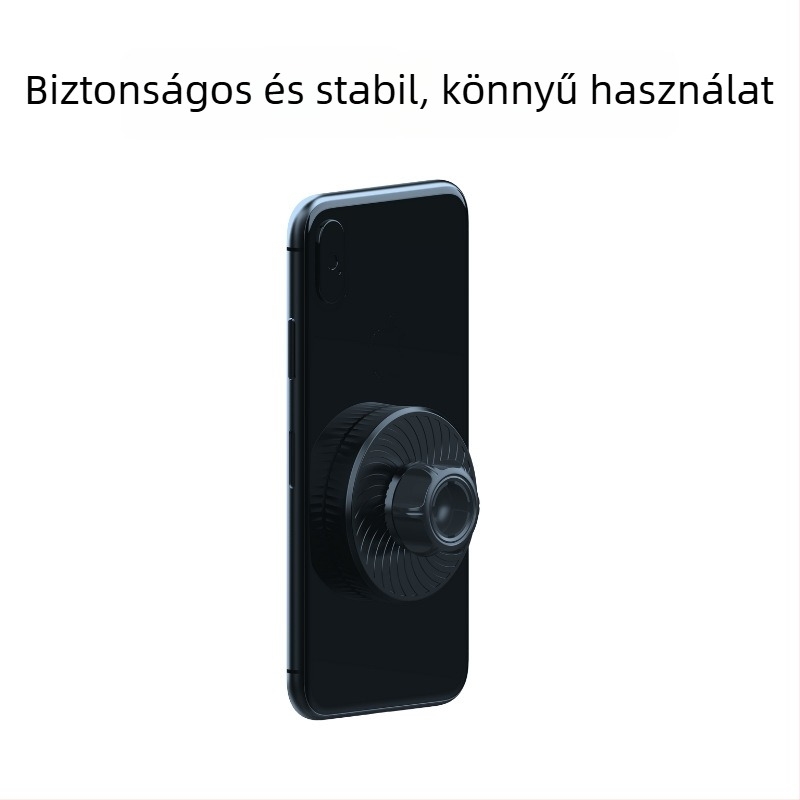 Autós telefon-tartó, univerzális, erős szívóerővel, műanyag
