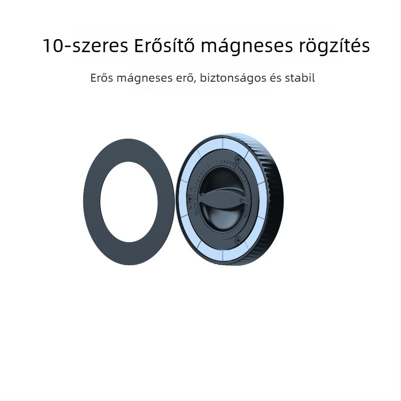 Autós telefon-tartó, univerzális, erős szívóerővel, műanyag