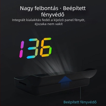 Chi weng üvegprojekciós HUD autókhoz – USB táplálás, súly 1 g