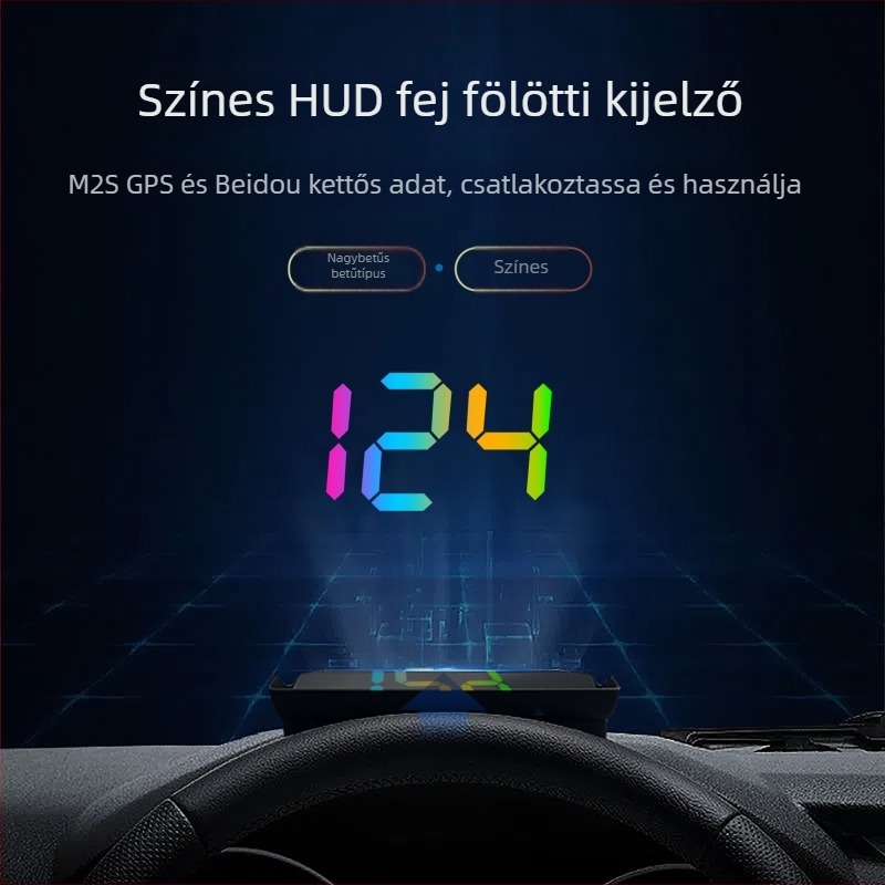 Chi weng üvegprojekciós HUD autókhoz – USB táplálás, súly 1 g