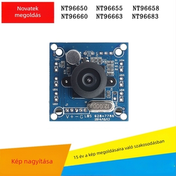 Kettős lencsés motorkerékpár‑dash kamera Wi‑Fi-vel, 5 MP, 140° látószög, AHD interfész, TF kártya 64 GB-ig, elöl-hátul rögzítés, modell NT96658
