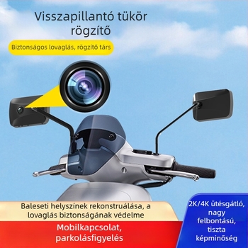 Új HD panoráma kamera motorkerékpárhoz USB táplálással, kültéri sportfelvételekhez