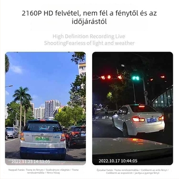Ford Lingrui kétkamerás autós DVR, 4K Ultra tiszta éjszakai kép, rejtett vezeték nélküli telepítés