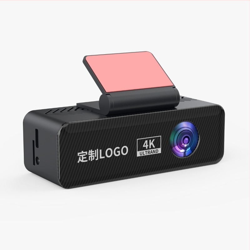 4K-s elülső és hátsó autós dash cam kijelzővel, kettős felvétel, Wi‑Fi, éjszakai látás