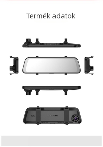 K60 megfigyelő rögzítő, 170° széles látószög, 5 MP érzékelő, TF-kártya 128 GB-ig
