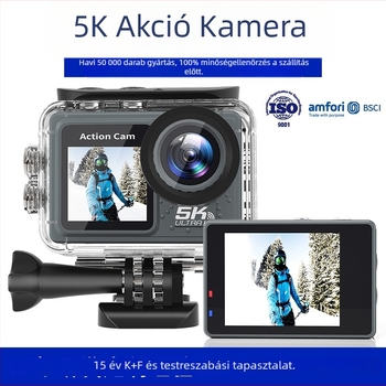 Nothing Y502aa-g Akciókamera Stabilizációval, 16MP, LCD 2.0/1.3 hüvelyk, TF-kártya tárhely, 90 perc üzemidő