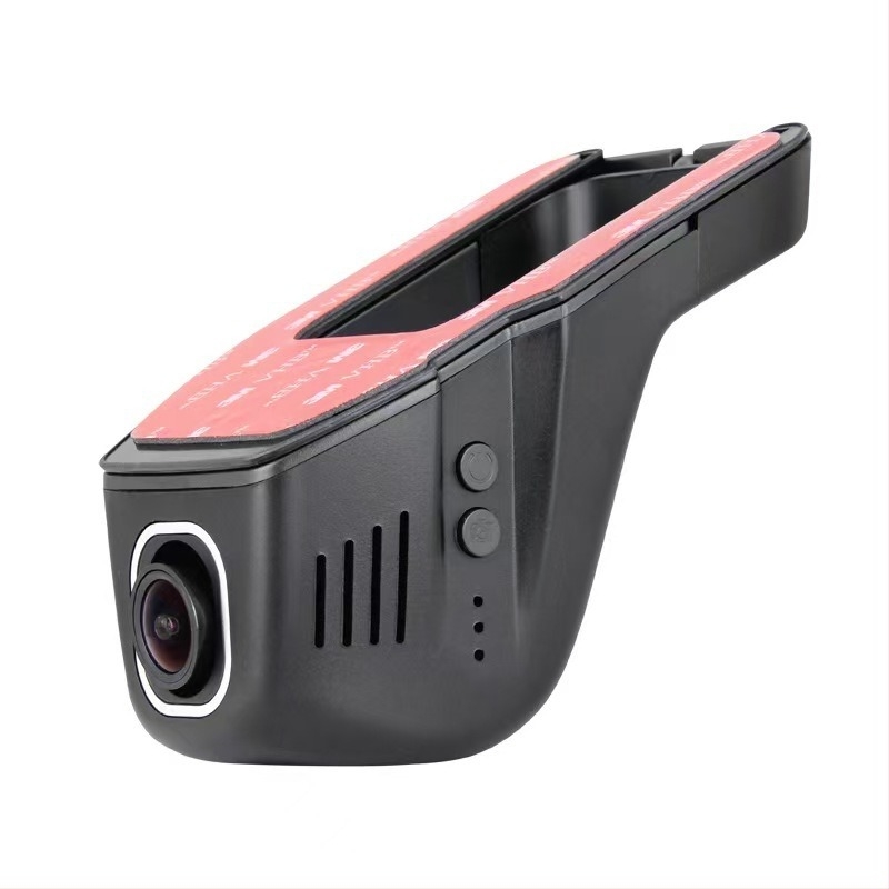 U-alakú rejtett HD autós dash kamera Wi‑Fi kapcsolattal, USB/ACC áramellátással, kettős vagy egyes felvétellel, 4K+ felbontás, 170° látószög, szélvédőre szerelhető