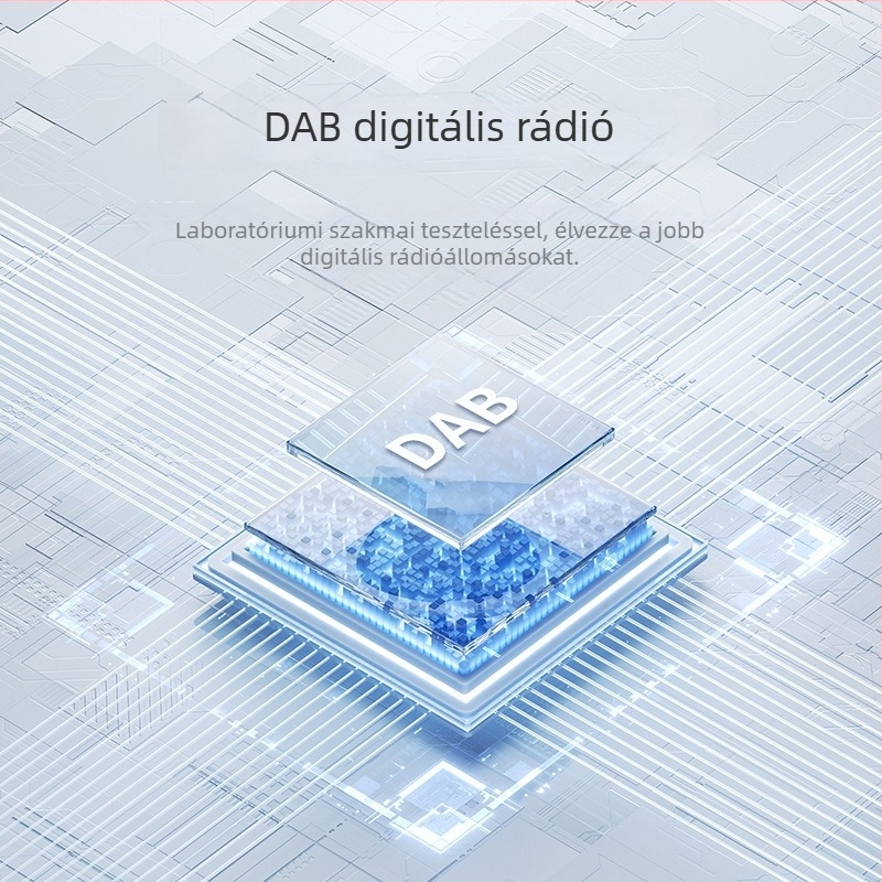 Semaitu LCD érintőképernyős autórádió beépített DAB, vezeték nélküli CarPlay és Android Auto, szupergyors töltés, SD-kártya támogatás