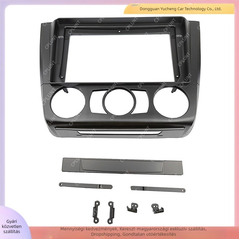 BMW 1-es sorozat Android navigációs keretpanel – ABS+PC, kompatibilis E81/E82/E87/E88 (2004–2014), 1 kg