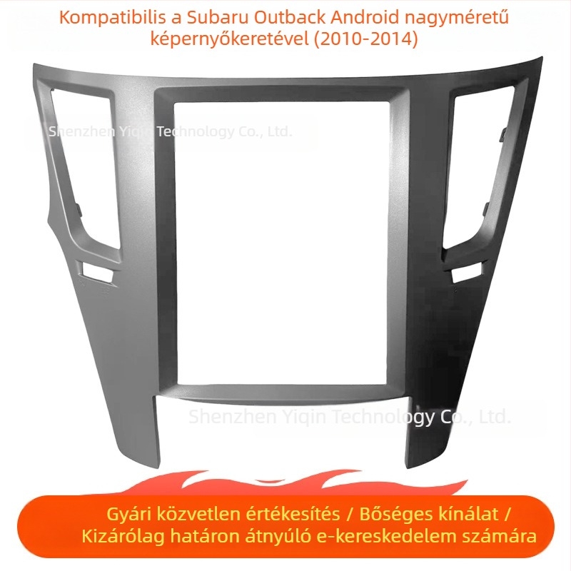 9,7 hüvelykes Android navigációs keret készlet Subaru Legacy/Outback (2010-2014)