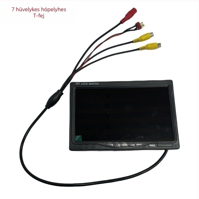 7 hüvelykes autós LCD monitor FPV drón vevőhöz – légi fotó kijelző