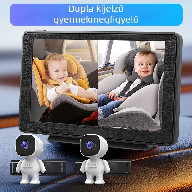 Autó LCD-monitor éjszakai látás kamerával, modell YB-7CB, felbontás 480x1280, bemenet AHD, kompatibil AHD1080P