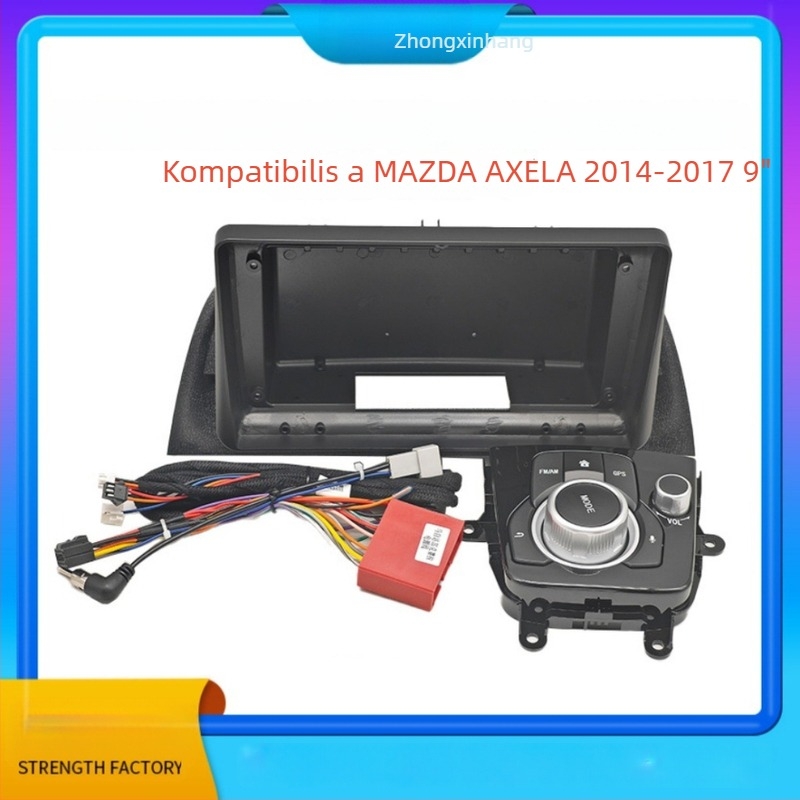 Mazda Axela Android navigációs keret készlet (ABS+PC) 2014–2017