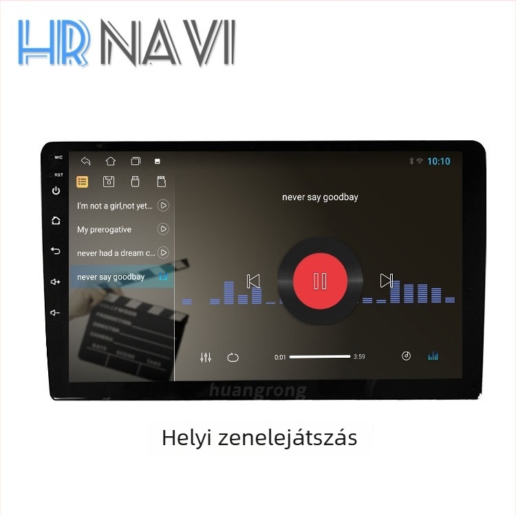 Android All-in-One autós infotainment központ IPS érintőképernyővel, 12V tápegység, 5×45W, Google Play külföldi verzió, 1 éves garancia