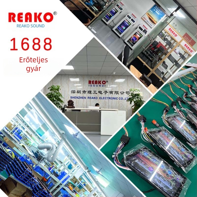 Okos autós navigációs rendszer Bluetooth MP5 lejátszóval, GPS, OLED kijelző, hátrameneti kép – Modell 7050DP