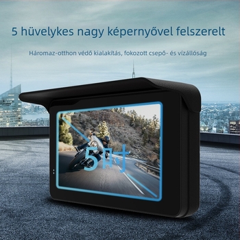 MT88A Motorkerékpár CarPlay navigációs rendszer, vezeték nélküli, vízálló érintőképernyő, Linux OS, 480×854 felbontás, 1GB RAM, kétmagos processzor