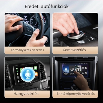 Vezeték nélküli CarPlay doboz autóhoz, kapcsolódási modul, univerzális Wi‑Fi vevő és adó