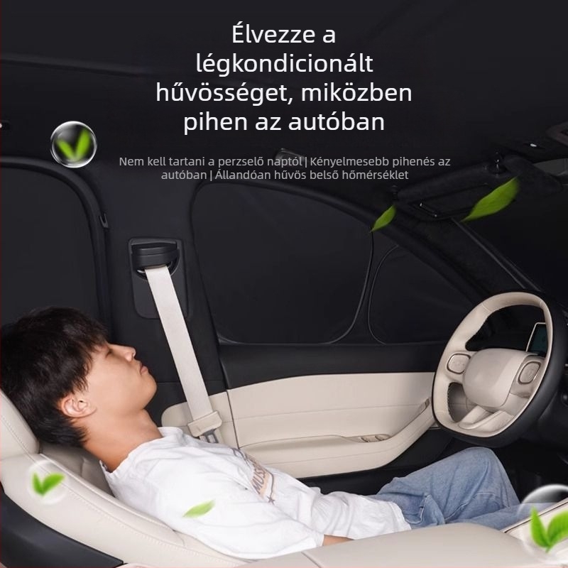 Wenjie M5/M7/M8/M9 autó árnyékoló – napvédelem, hőszigetelés, magánélet, egyszerű telepítés, jégkristályos anyag, logó nyomtatás elérhető